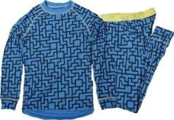 Five Seasons Justin Set - Kinder Funktionsunterwäsche - Azur