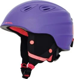 Alpina Grap 2.0 JR - Mädchen Skihelm - Royal Purple - Glänzende Optik!