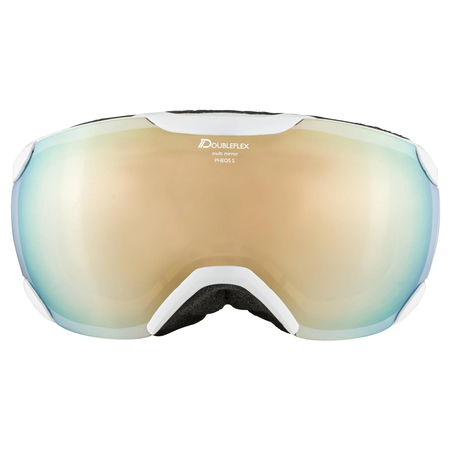 Alpina Pheos S Q-Lite - Verspiegelte Damen Skibrille - Gr. S - White Gloss Mirror Orange 6 Alpina Pheos S Q-Lite - Verspiegelte Damen Skibrille - Gr. S - White Gloss Mirror Orange – Bild 4