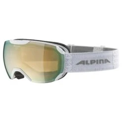 Alpina Pheos S Q-Lite - Verspiegelte Damen Skibrille - Gr. S - Black Rose Matt Mirror Rose (22/23)
