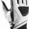 Leki Griffin S Lady - Damen Leder Handschuhe Mit Trigger S - White-black -Leekii Ski Geschaft 112875 649801202 Leki Griffin S Lady Damen Leder Handschuhe mit Trigger S white black