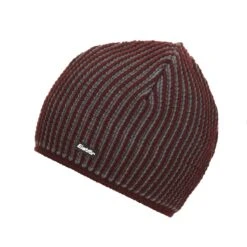 Eisbär Jasper MÜ - Unisex Mütze - Teilgefüttert - Chianti