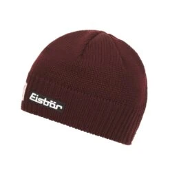Eisbär Trop SP - Herren Mütze - Teilgefüttert - Burgund -Leekii Ski Geschaft 113226 403302 Eisbaer Trop Mue SP Unisex Muetze mit Fleeceband 9 5