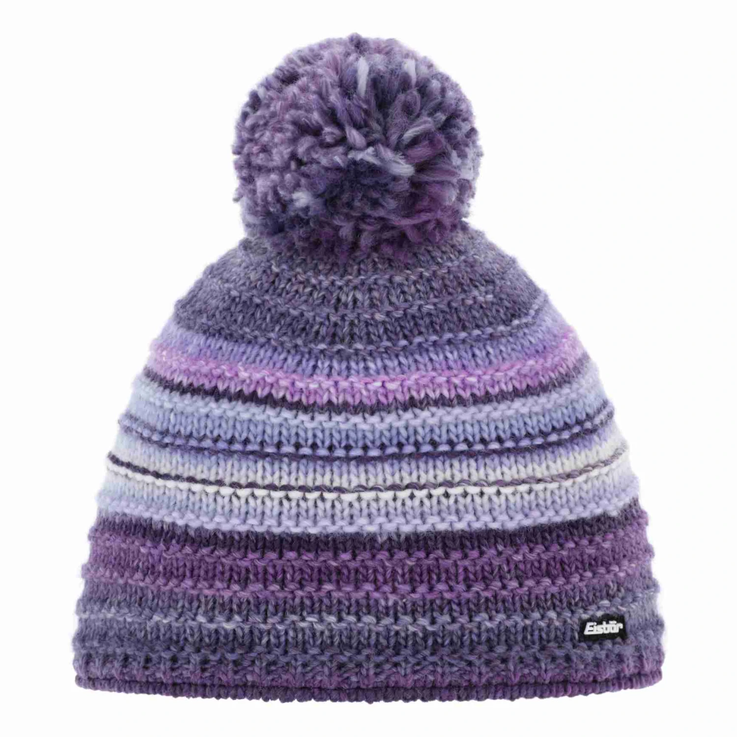 Eisbär Mikata Pompon MÜ - Damen Mütze - Voll Gefüttert - Blaujeans 2 Eisbär Mikata Pompon MÜ - Damen Mütze - Voll Gefüttert - Blaujeans