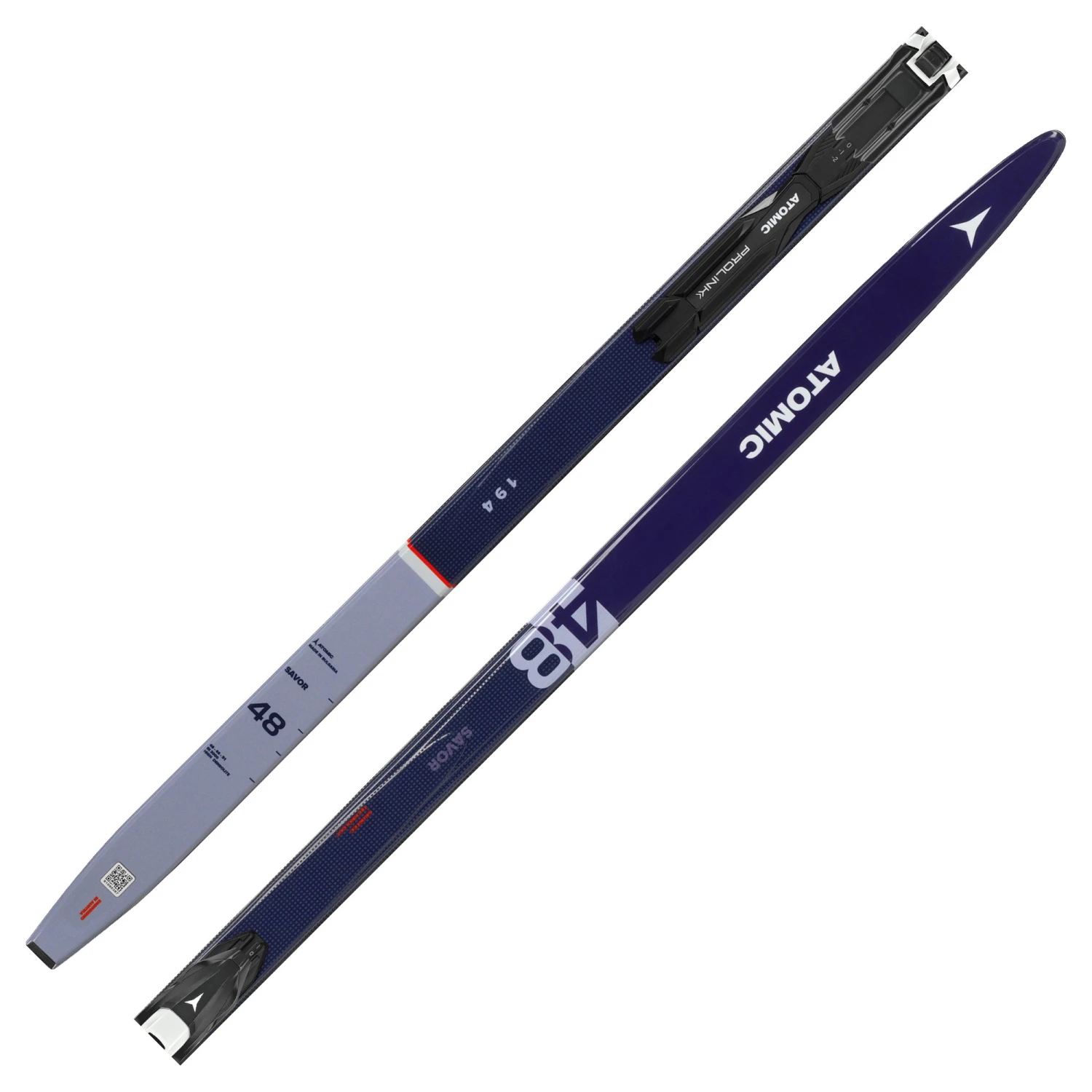 Atomic Savor 48 Skintec Med - 1 Paar Langlaufski - Incl Prolink Shift Pro Classic Bindung - (55-70 Kg) 3 Atomic Savor 48 Skintec Med - 1 Paar Langlaufski - Incl Prolink Shift Pro Classic Bindung - (55-70 Kg)