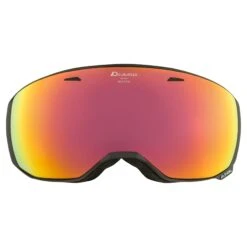 Alpina Estetica - Q-Lite - Verspiegelte Damen / Mädchen Skibrille - Gr. S - Black Matt Mirror Red -Leekii Ski Geschaft 113452 A72468xx Alpina Estetica Q Lite verspiegelte Damen Maedchen Skibrille 2 2